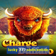 lucky 777 slots online